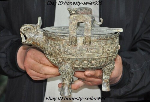 China dynasty bronze ware - 9"china,